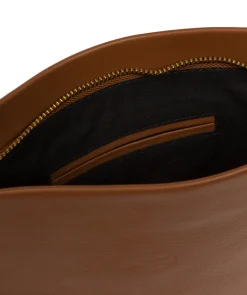 Lalisa' Tan Leather Cross Body Bag