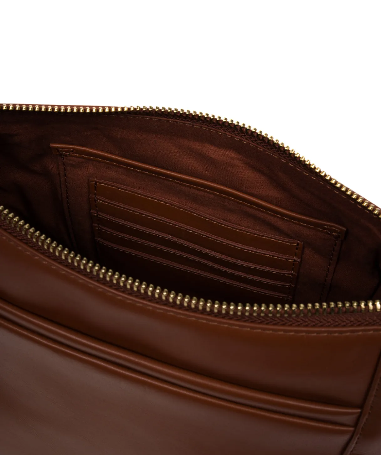 Laura' Caramel Leather Cross Body Bag
