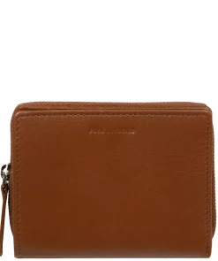 Leah' Tan Leather Purse