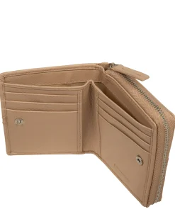 Lena' Latte Leather Purse