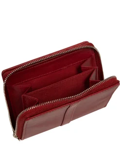 Lena' Red Leather Purse