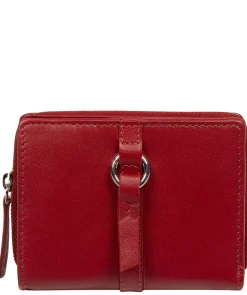 Lena' Red Leather Purse