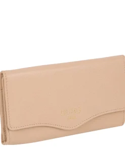 Letitia' Latte Leather Purse