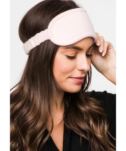 Levens' Blush Pink 100% Cashmere Eye Mask