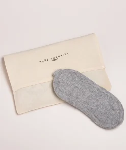 Levens' Foggy 100% Cashmere Eye Mask