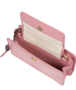 Little Wonder' Blush Leather Cross Body Clutch Bag