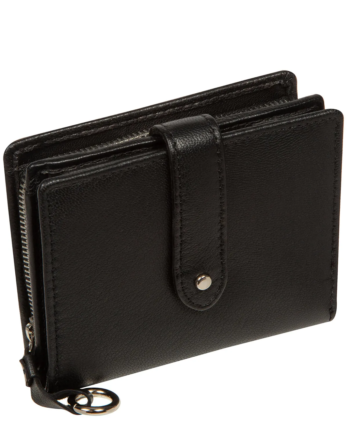 Louise' Black Leather Purse