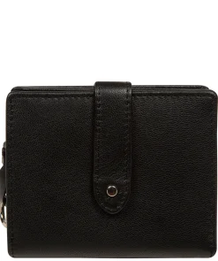 Louise' Black Leather Purse