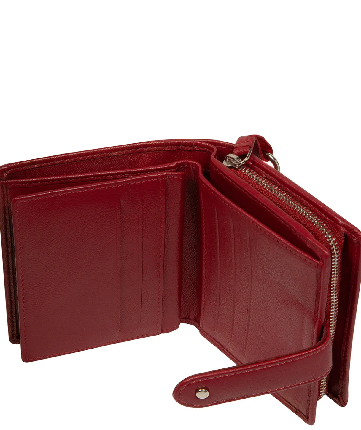 Louise' Red Leather Purse