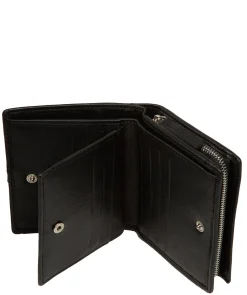 Lucy' Black Leather Purse