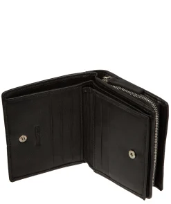 Lucy' Black Leather Purse
