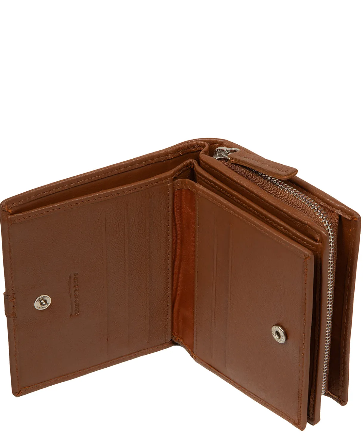Lucy' Tan Leather Purse