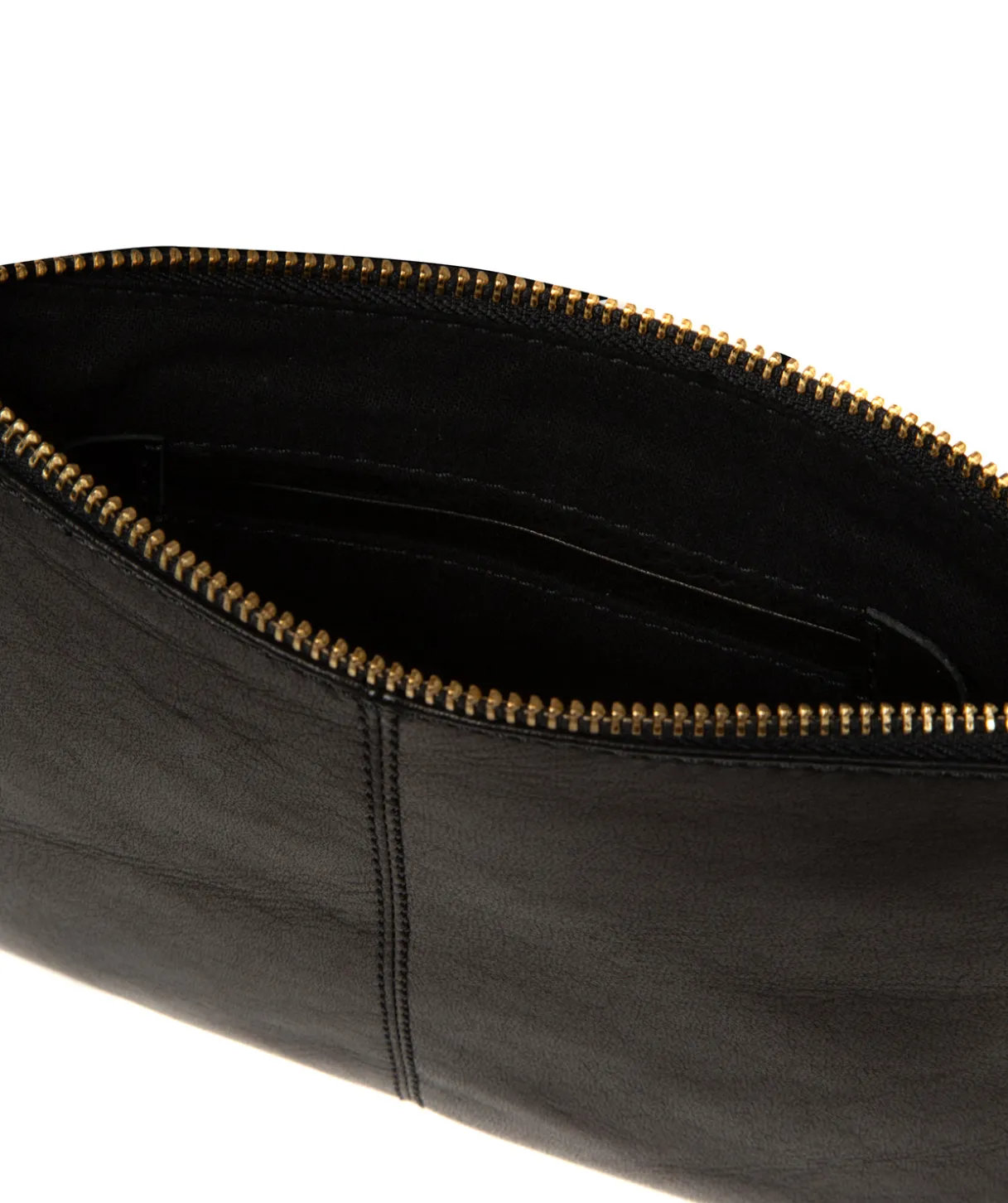 Marietta' Black Leather Cross Body Bag