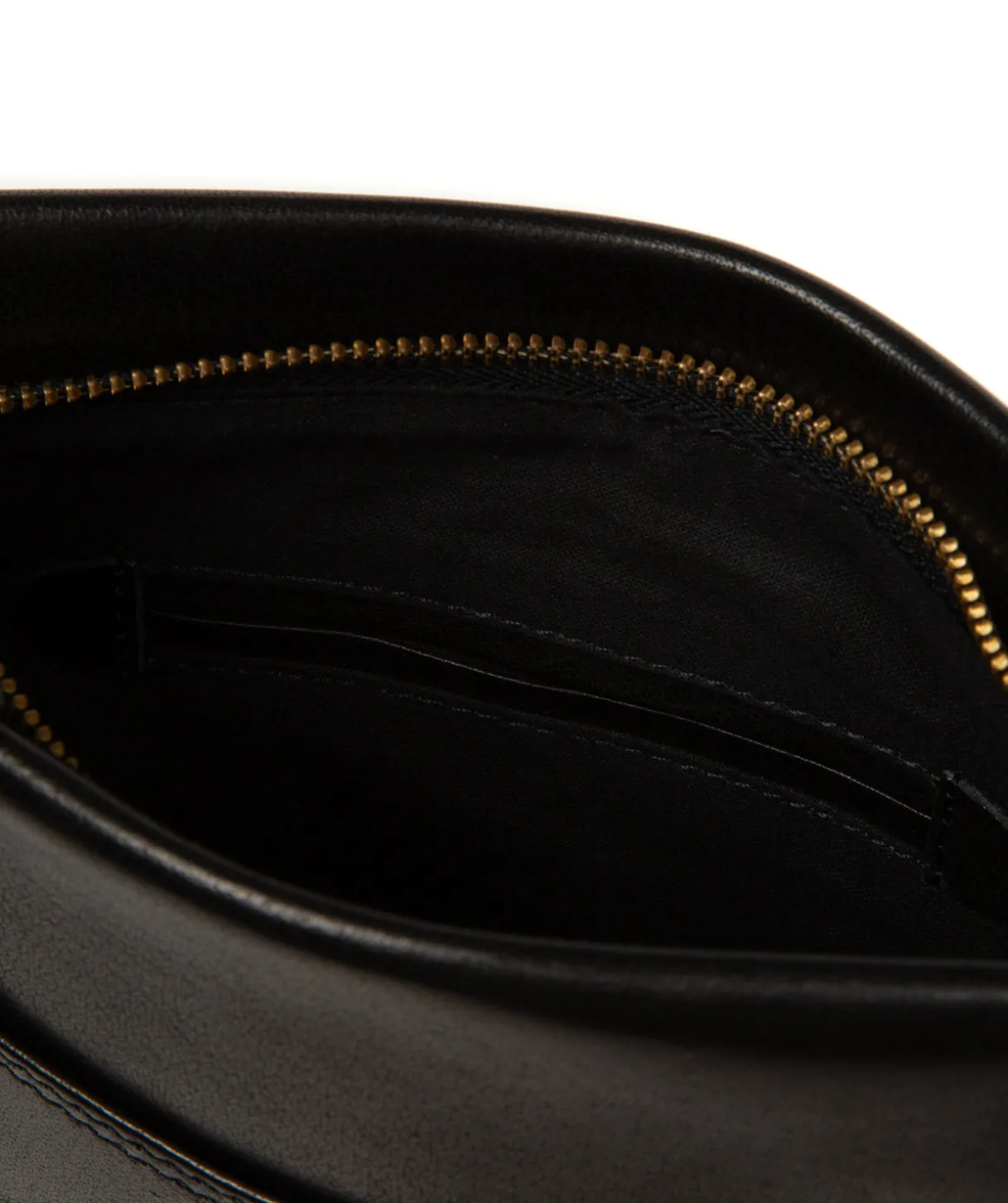 Marissa' Black Leather Cross Body Bag