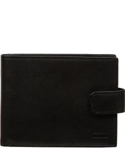 Max' Black Leather Wallet