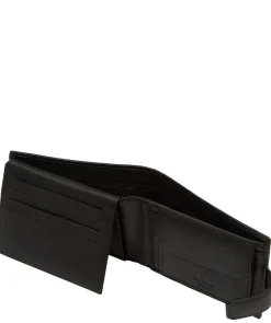 Max' Black Leather Wallet