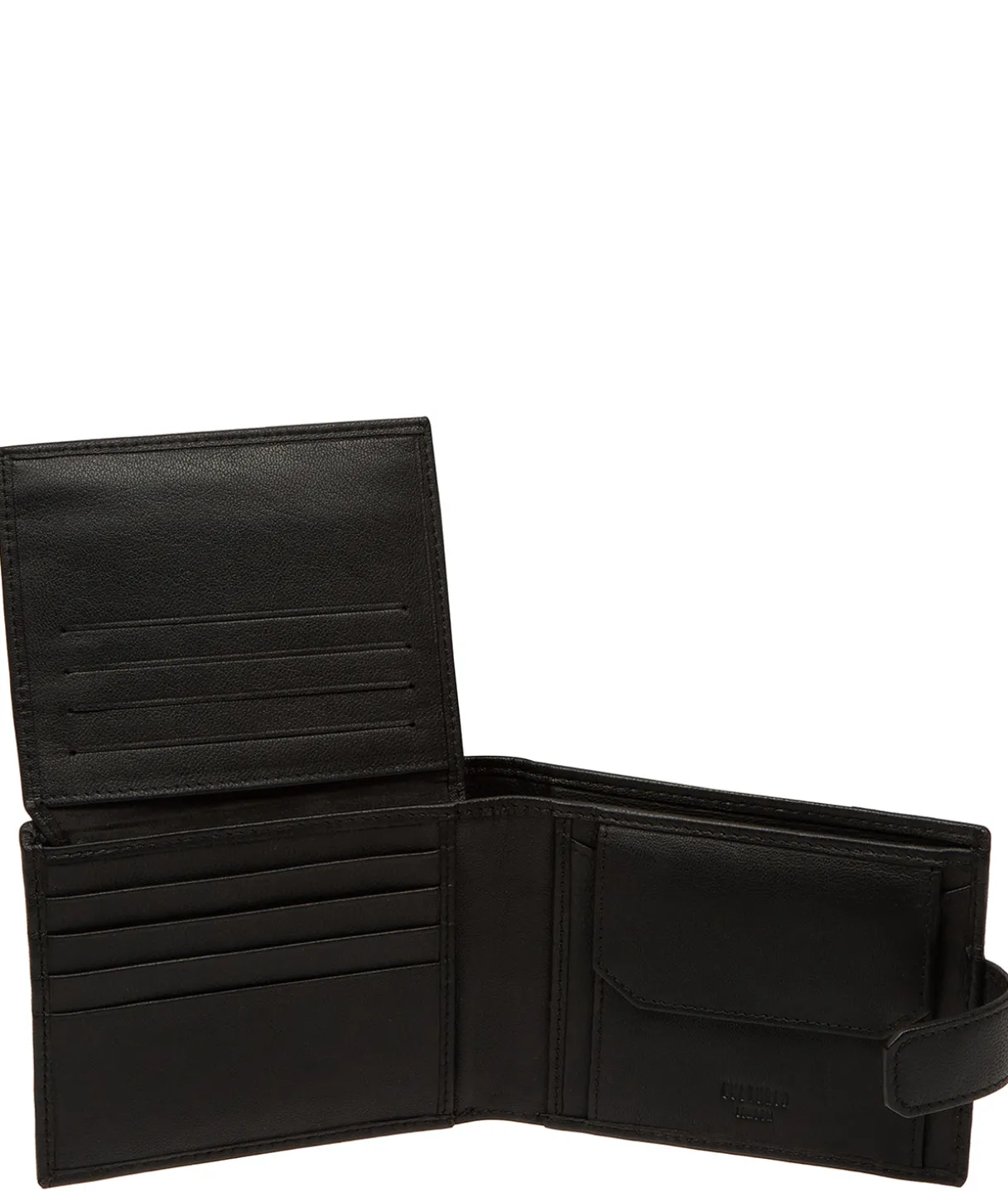 Max' Black Leather Wallet