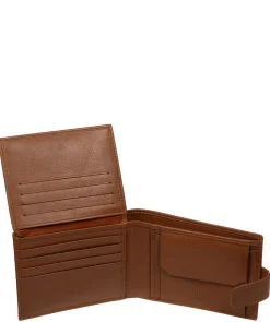 Max' Tan Leather Wallet