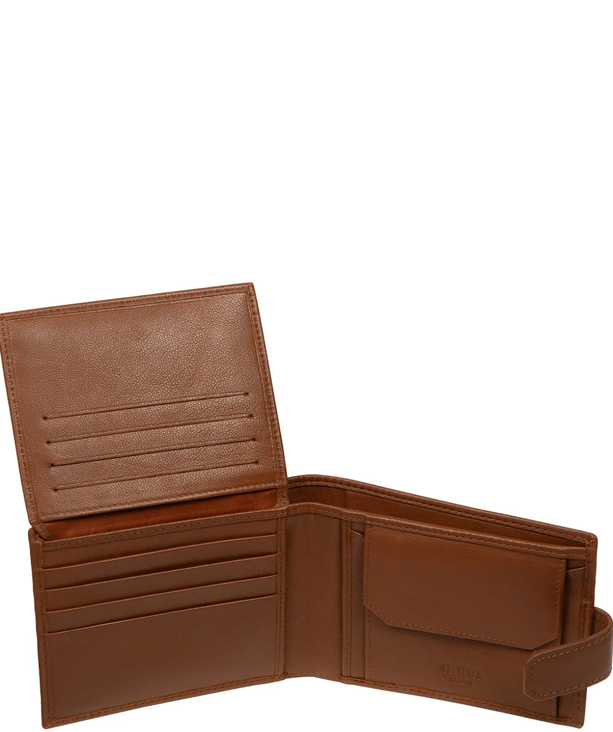Max' Tan Leather Wallet