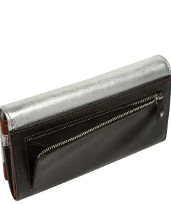 Mia' Multi-Coloured Leather Purse