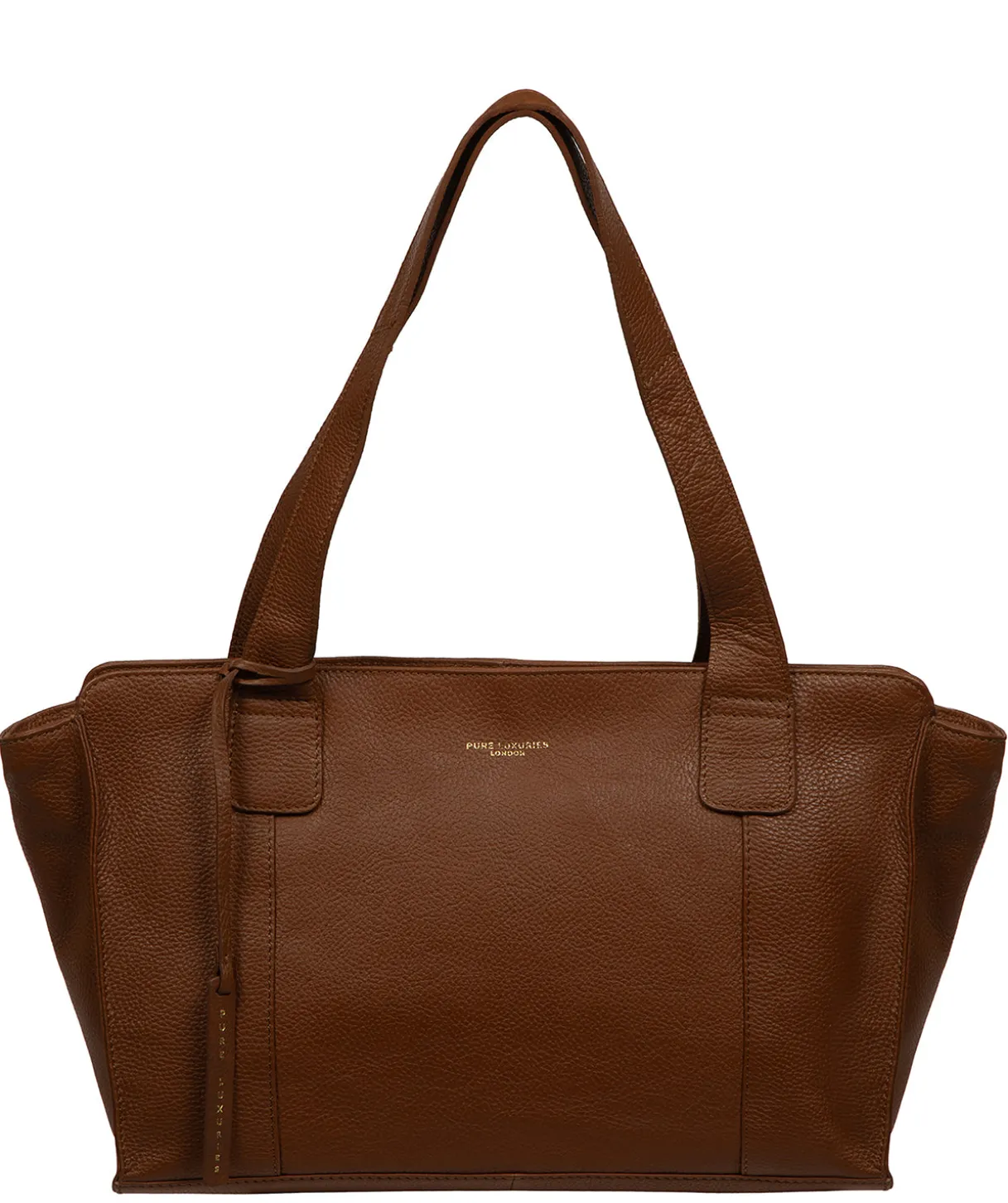 Mimi' Rich Tan Leather Handbag