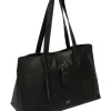 Noelle' Black Leather Handbag