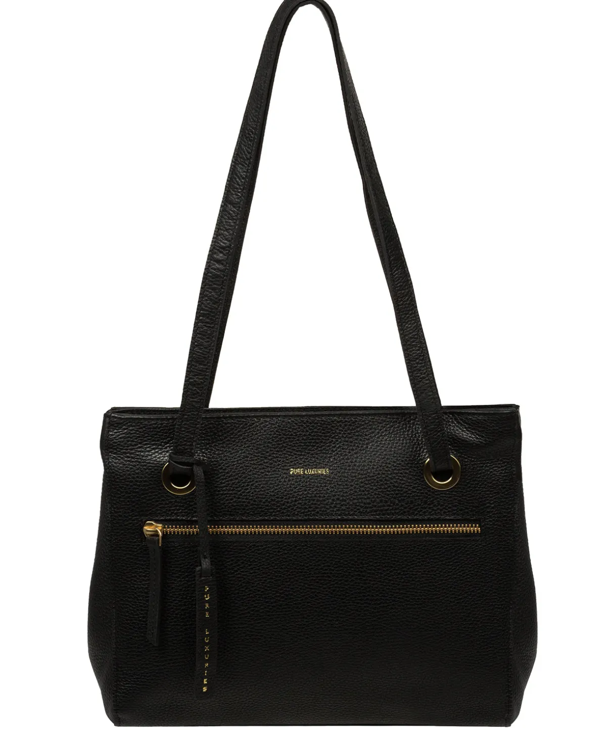 Noko' Black Leather Handbag