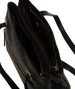 Noko' Black Leather Handbag