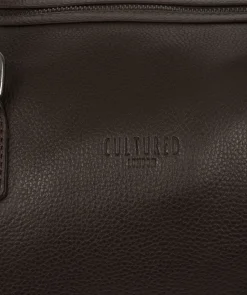 Ocean' Brown Leather Holdall