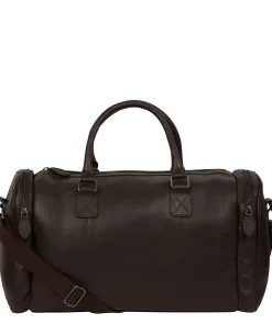Ocean' Brown Leather Holdall