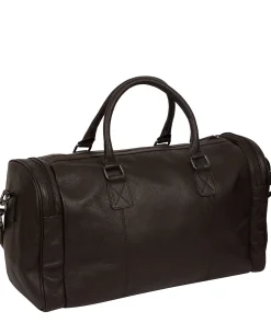 Ocean' Brown Leather Holdall