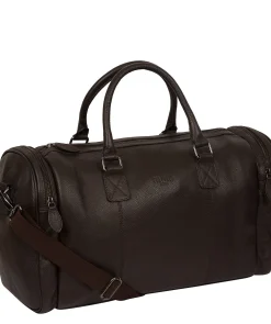 Ocean' Brown Leather Holdall