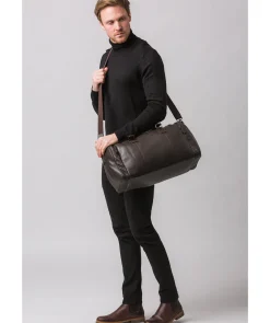 Ocean' Brown Leather Holdall