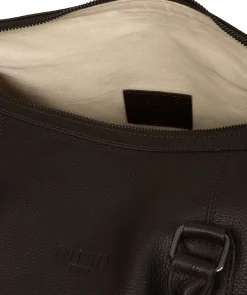 Ocean' Brown Leather Holdall