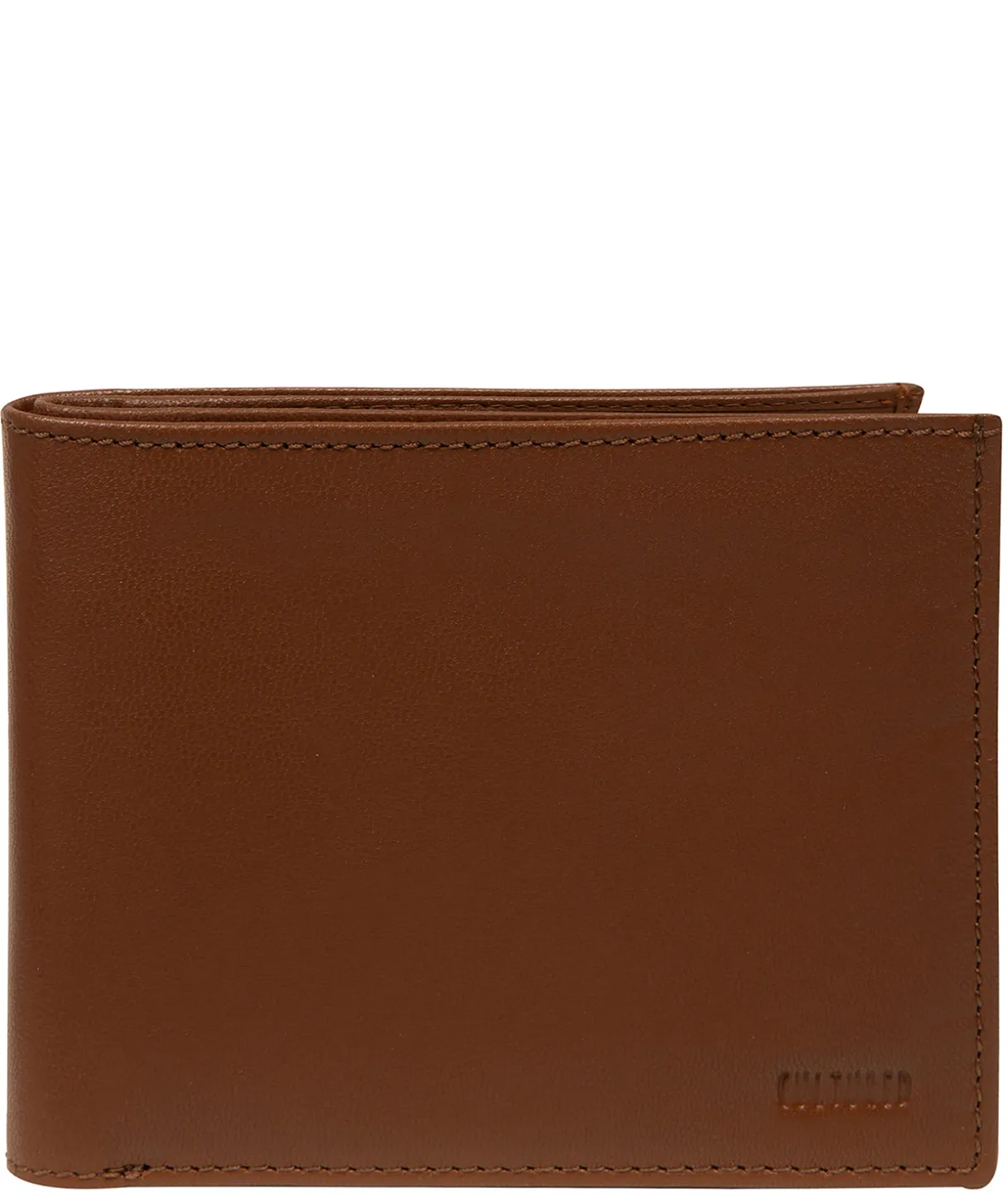 Oliver' Tan Leather Card Holder