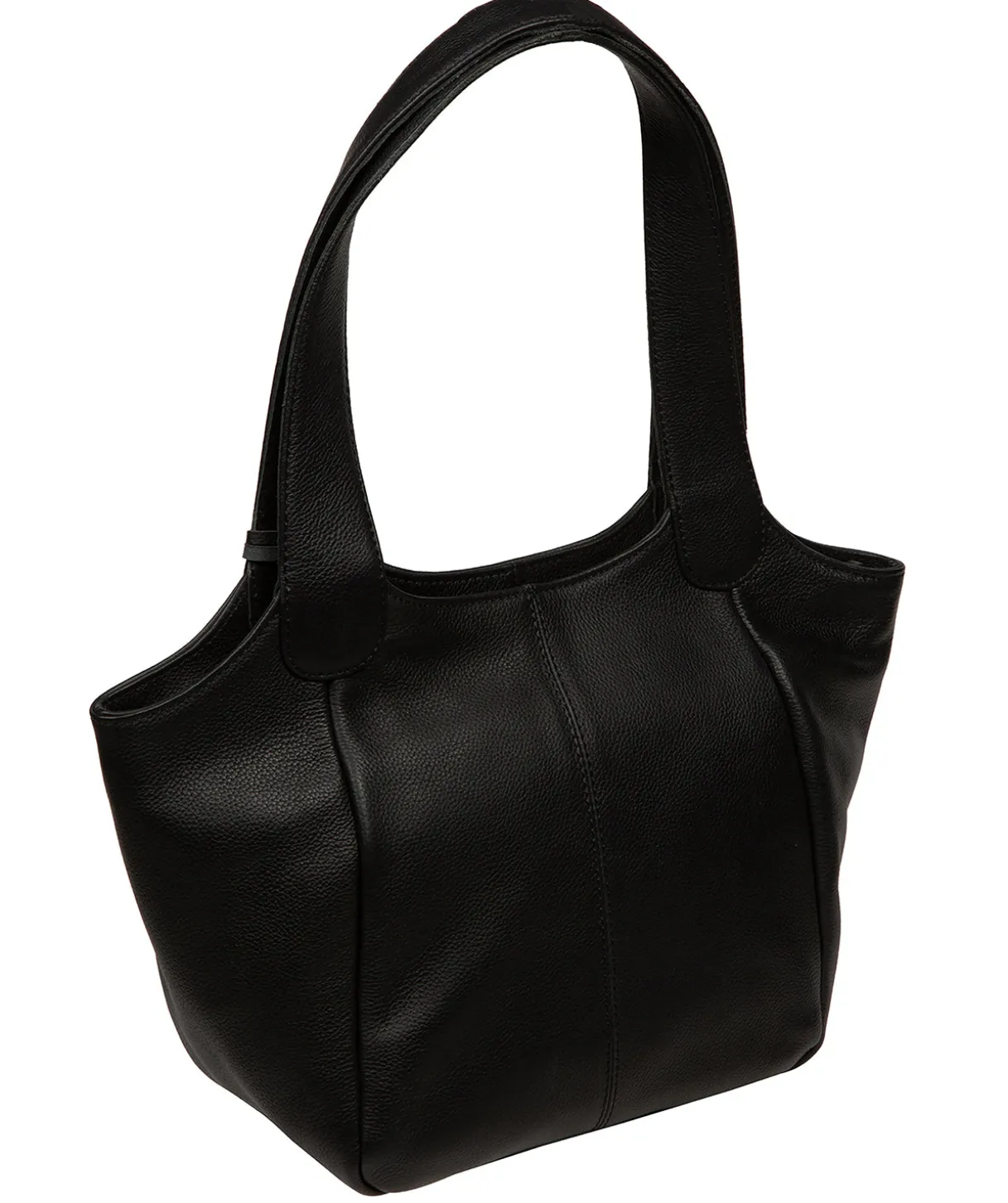 Ormesby' Black Leather Handbag