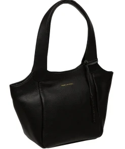 Ormesby' Black Leather Handbag