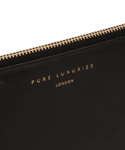 Osterly' Black Leather Pouch