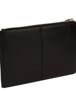 Osterly' Black Leather Pouch