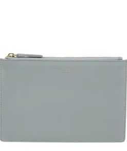 Osterly' Cashmere Blue Leather Pouch