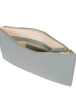 Osterly' Cashmere Blue Leather Pouch