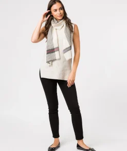 Pixel' Cashmere & Merino Wool Pashmina