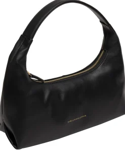 Reese' Black Nappa Leather Grab Bag