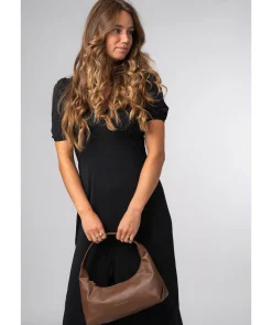 Reese' Chestnut Nappa Leather Grab Bag