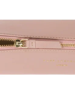 Reeves' Blush Pink Leather Make-Up Brush Bag
