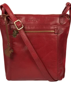 Rego' Chilli Pepper Leather Cross Body Bag