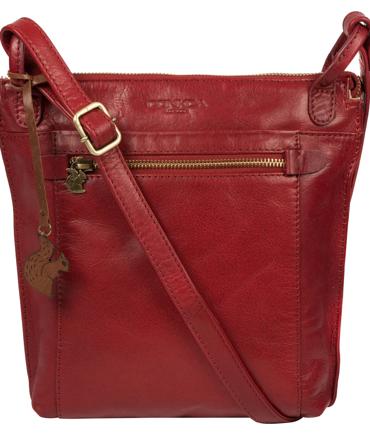 Rego' Chilli Pepper Leather Cross Body Bag