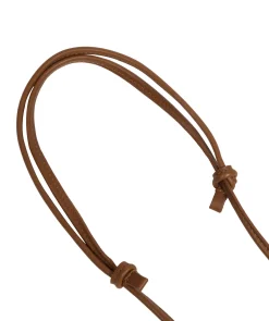 Rina' Chestnut Nappa Leather Cross Body Phone Bag