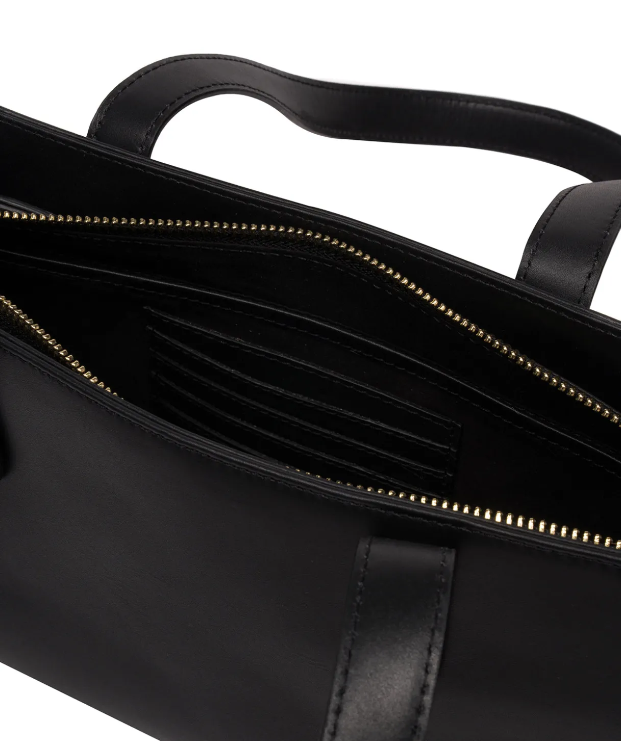Samantha' Black Leather Evening & Clutch Bag