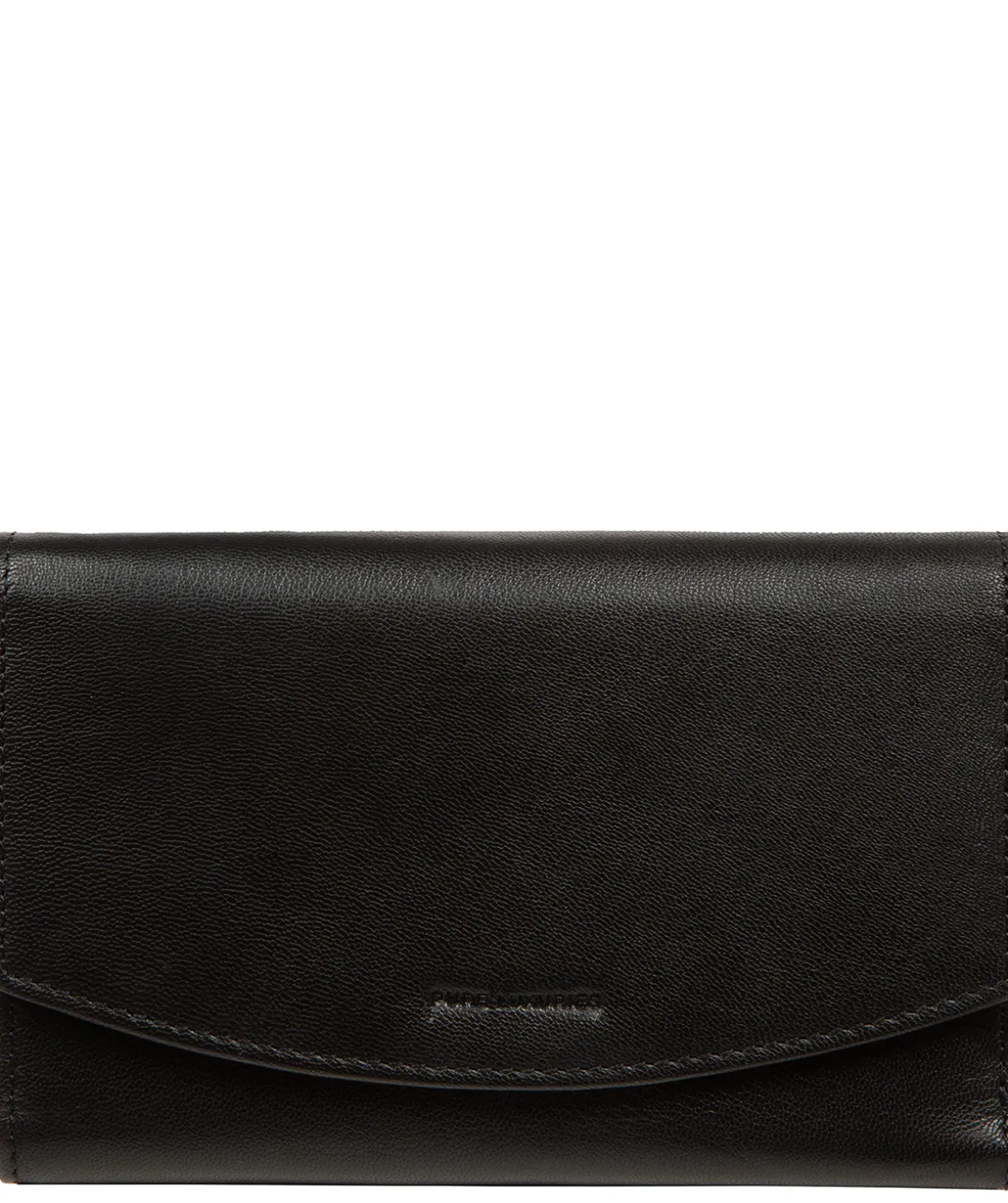 Sarah' Black Leather Purse